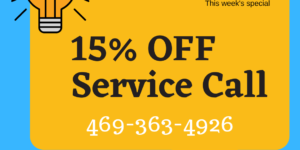 15% Off Service Call