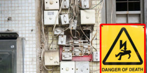 Home Electric DIY - Danger