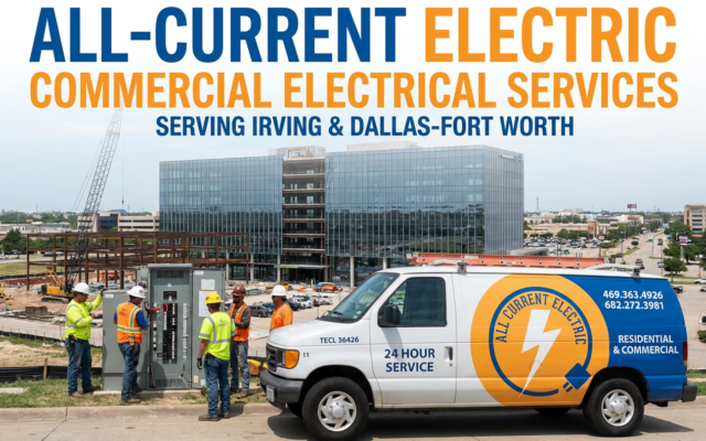 Commercial Electrical Services in Irving and Dallas-Fort Worth