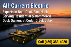 Boat Dock Electrical Cedar Creek Lake